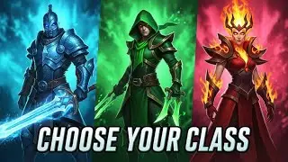 Choose Your Fantasy Class | Animated Music Video (AI-Assisted)