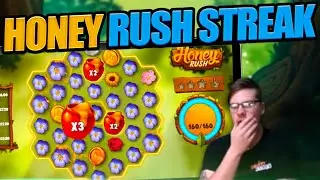 Серия игровых автоматов HONEY RUSH! Победы подряд!