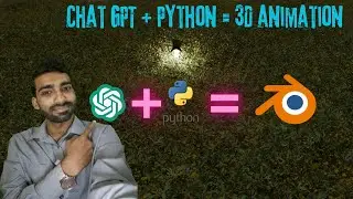 Convert Python Code to Animation || Blender 3D || By Bright Code Productions || Hindi/ Urdu