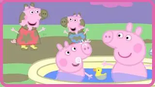 Let&rsquo;s Take A Bath After Muddy Puddles! | Peppa Pig 🐷 | Kids Shows & Cartoons