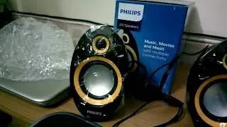 Philips SPA 60 Speakers Unboxing