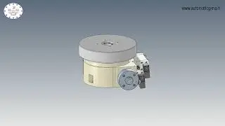 TRH-200-D (tavola rotante su dentatura hirth pneumatiche / rotary table with hirth gears)