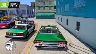 GTA Vice City RTX 4090 'Gun Runner' Missions NextGen Edition 4K Gameplay! GTA VC Remaster Mod