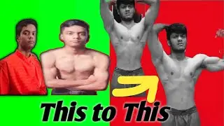 Best transformation 2 Year ! Debjit Pratihar ! #video #longvideo #motivation #gym #posing #support 🙏