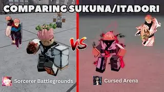 Itadori/Sukuna Sorcerer Battlegrounds VS Cursed Arena!