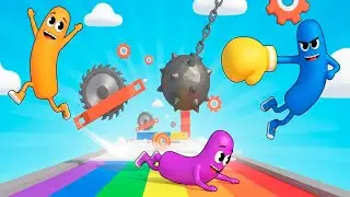 Wacky Run - Gameplay - Gameplay Walkthrough - All Levels (IOS, Android)