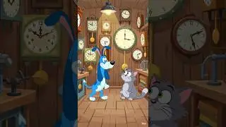 Dog Stuck in a Time Loop 😂 Cat Breaks Reality #funny #cartoon #comedy