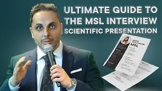 Step by Step Guide how to build a medical science liaison presentation for your MSL interview!PT.1