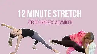 How to get flexible at home!! | 12 min stretch for beginners & advanced