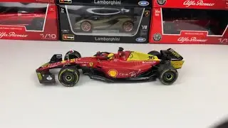 Speed and Precision: Ferrari F1-75 GP Monza 2022 Charles Leclerc 1:18 Bburago Review