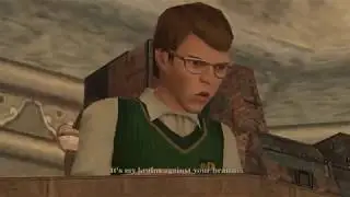NERD BOSS FIGHT WITH 2 UNUSED CUTSCENES | BULLY SE