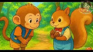 The Little Monkey's Magic 🙊 #slowenglish #MagicWords #LittleMonkey
