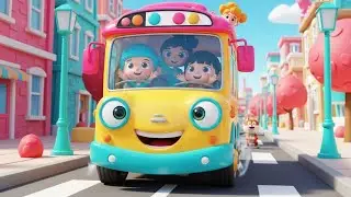 Emergency on the Streets! Wheels on the Bus Lead a City Rescue 🚌🚨 | Kids Action Song
