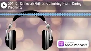 501: Dr. Kameelah Phillips: Optimizing Health During Pregnancy