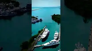 FuerteSherman en Col&oacute;n Panam&aacute; 🇵🇦 #fuerte #marina #panama #drone #video #dji #shorts #youtubeshorts