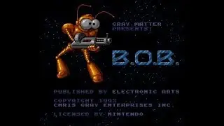 Luv 2 Gam3: Bad @ Gaming! B.O.B. (Europe)(1993) - Gray Matter Inc. - Snes9x