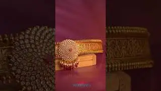 Celebrate tradition in style! Our intricately designed silver Otiyanam, gleaming with gold plate