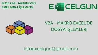 #VBA - Makro Excel Ders 10 : Çalışma Kitabı İşlemleri