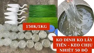 Combo keo bẫy c&ograve; + nan nhựa c&aacute;p quang ko gẫy ko ch&aacute;y + c&ograve; mồi ( c&ograve; xốp) - t&igrave;m hiểu keo c&ograve; loại 1