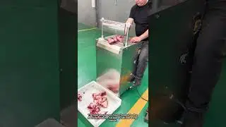 Electric Bone Cutter in Action: Efficient Meat Processing Tool
