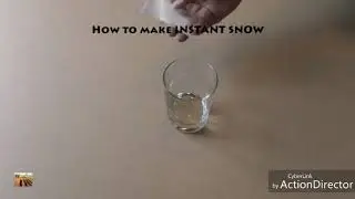 GolScience || Instant Snow { Sodium Polycrylate or Superabsorbent Polymer }