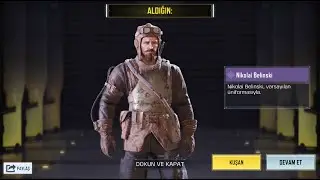 COD Mobile | &Uuml;CRETSİZ-BEDAVA KARAKTER ALDIM: NİKOLAİ BELİNSKİ SKİN - #CallofDutyMobile #CODM