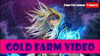 WOW Legion Gold Farm 20K ~ 30K Gold Per Hour