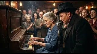 ELDERLY Pianist Woman Played 
