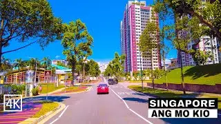 The Great Singapore City Driving Tour | Ang Mo Kio to Woodlands Road Tour