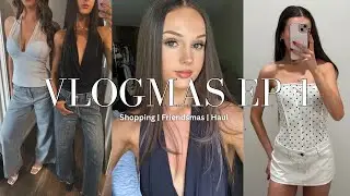 Пойдём со мной за покупками! Vlogmas, эпизод 1