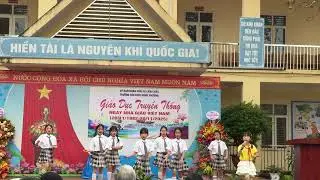  Siêu hay- ơn thầy cô-Hồng Ngân cùng tốp múa