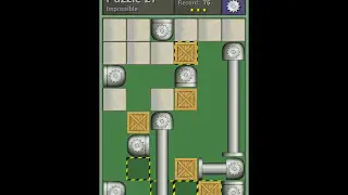 Pushing Machine (Impossible) Level Puzzle 27 - Perfect Solution