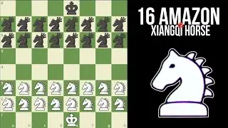 How many XIANGQI HORSE are needed to defeat 16 AMAZON?