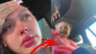 Jaidyn Alexis and Blueface Take Their Kids to School Together