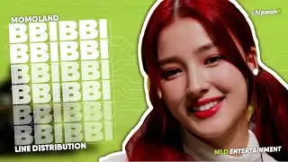 momoland - bbibbi line distribution (cover)