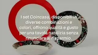 Coincasa Christmas: unmissable dinnerware deals!