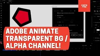 Adobe Animate - How To Render Transparent Background | Alpha Channel