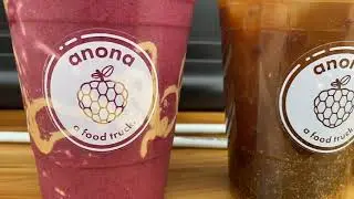Serving Smoothies with a Smile at Anona Blends Food Truck