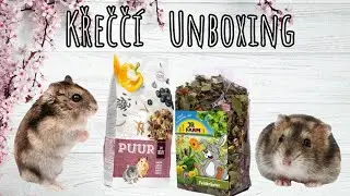Unboxing ňaminek a dalšího pro mé křečíky🐹