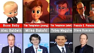 The Boss Baby Characters and Their Voice Actors