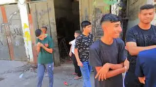 حمام زفة وزيانة العريس هادي ابو عياش  مع الفنان علاء الجلاد مخيم عسكر