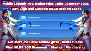 Код активации MOBILE LEGENDS на 30 декабря 2025 г. - Код активации MLBB. Воспользуйтесь им до дос...
