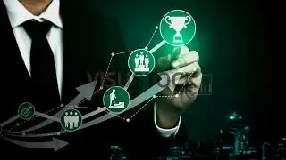 Business Growth Strategy & Data Analytics Dashboard Animation | VisuStock