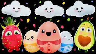 Humpty Dumpty et la F&ecirc;te des Fruits ! 🍓🥑 Comptine 3D Amusante pour les Enfants