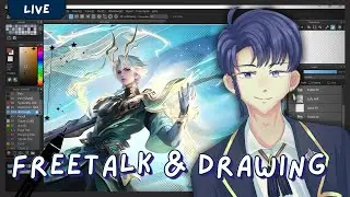 【Freetalk & Drawing】Lanjut Ke Karakter BATANG [Vtuber Indonesia]