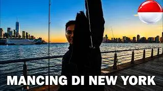 Mancing di New York City | Pier 45 Hudson River Park | Vlog 4