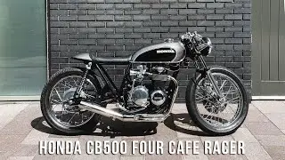 1973 Honda CB500 Four Cafe Racer