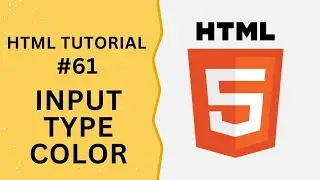 HTML Tutorial #61 - Input Type Color in HTML Form