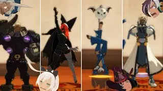 All Poses, Expressions, Colors in Digital Figure Mode | Guilty Gear Xrd Rev 2