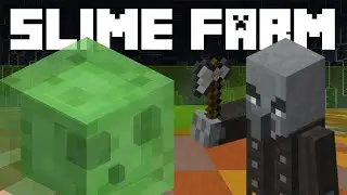 Minecraft Vindicator Slime Farm